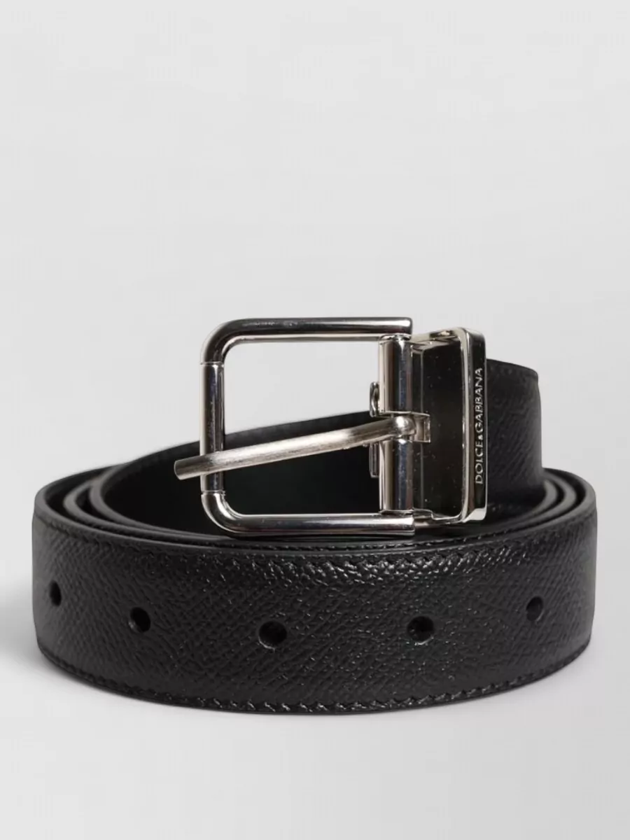 Dolce&Gabbana calf leather belt