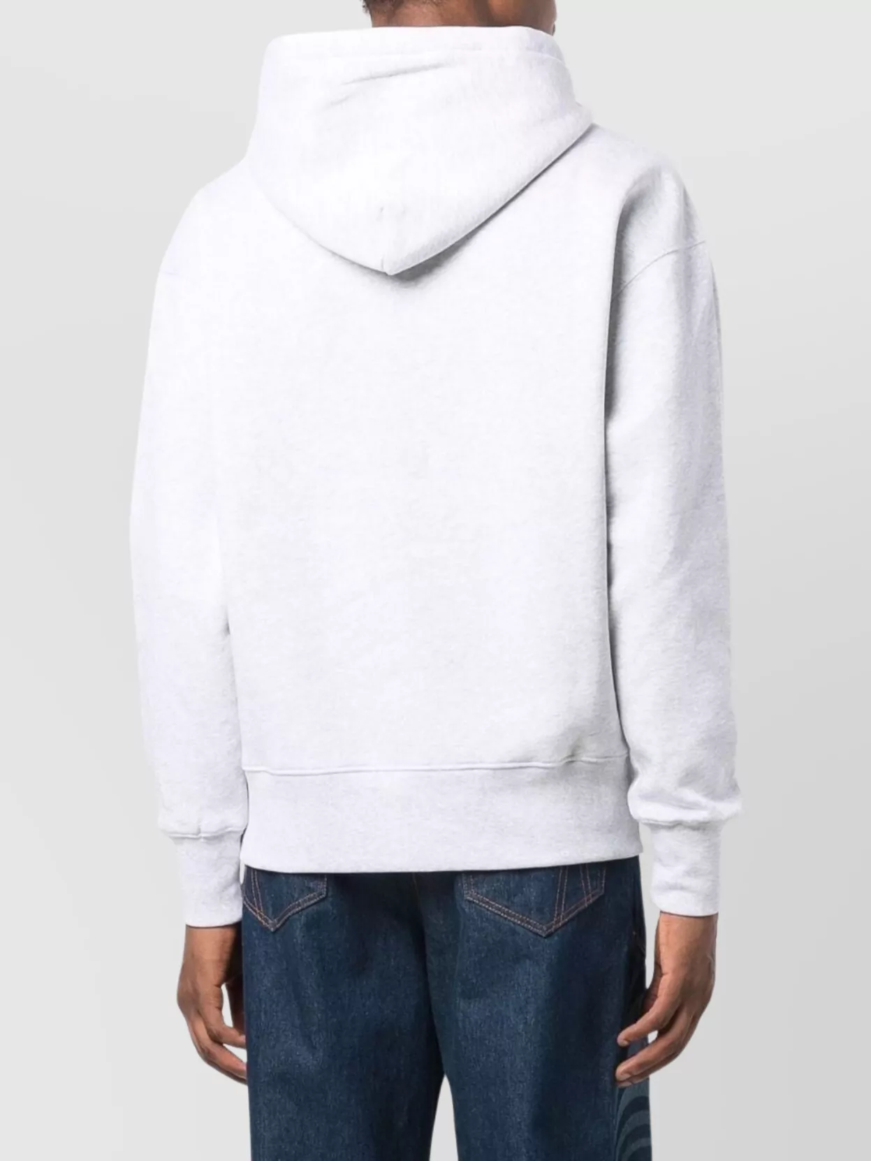Msgm Logo Print Cotton Hoodie