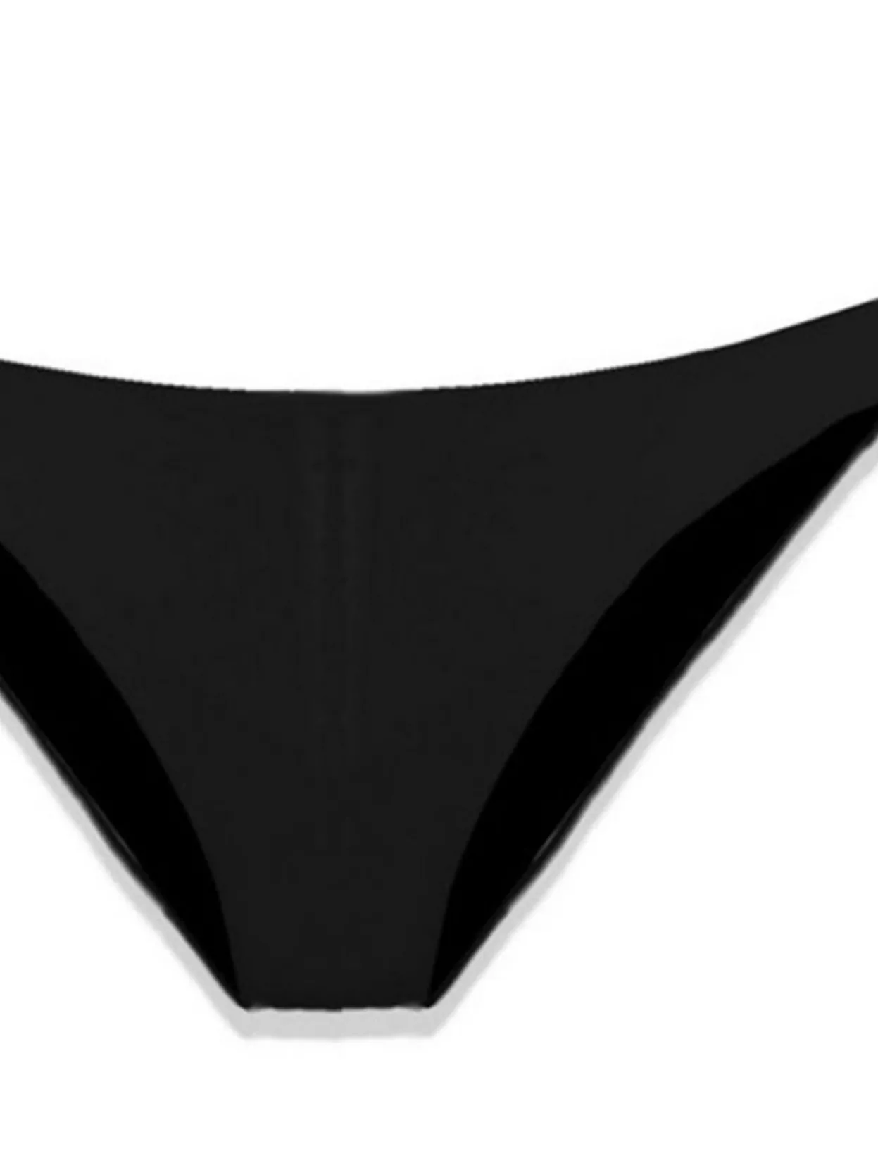 Mc2 Saint Barth Elise Low-rise Minimal Coverage Swimwear & Beachwear In Black