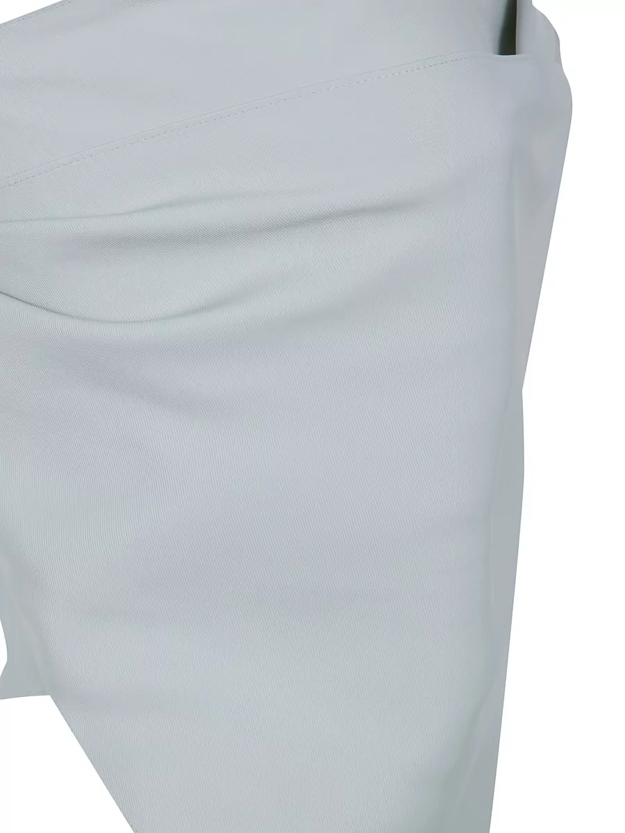 Alberta Ferretti Asymmetric Draped Skirt
