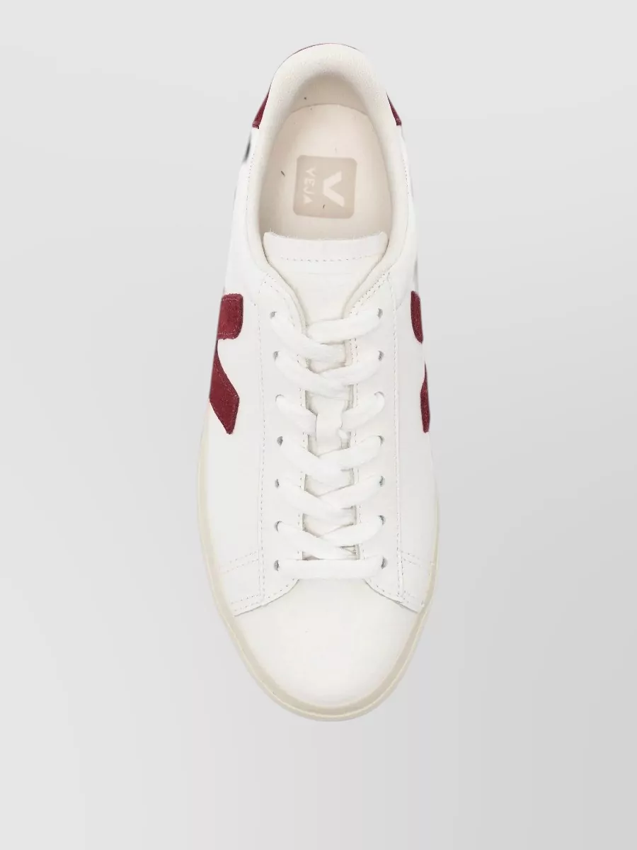 Veja Calf Leather Lace-Up Sneakers