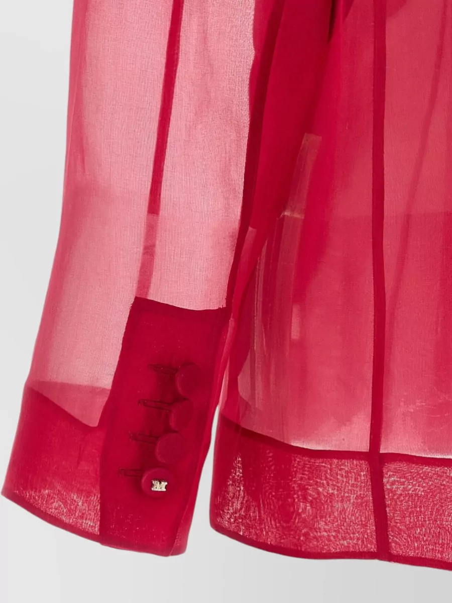 Max Mara Silk Double-Breasted Blazer