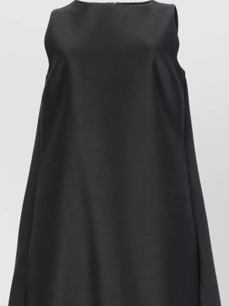 Balenciaga Wool a-line knee-length dress