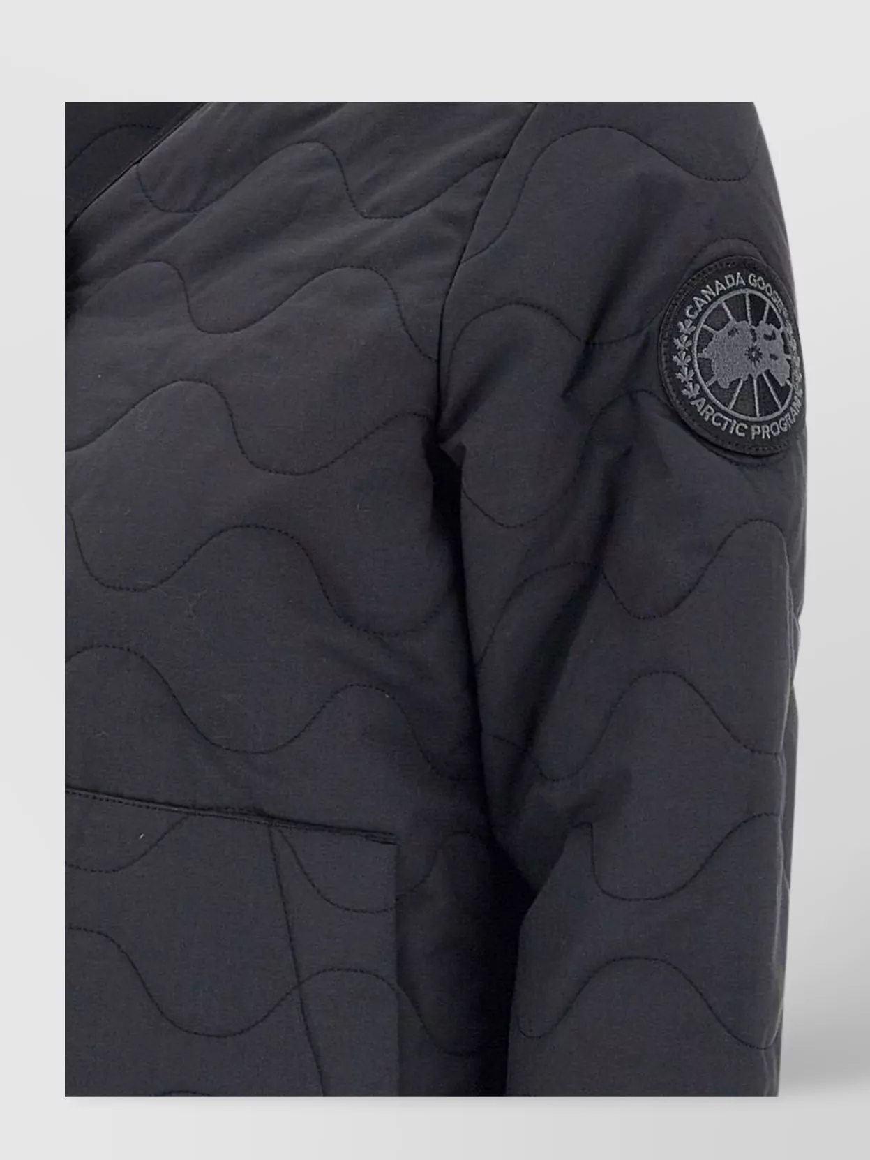 Shop Canada Goose Quilted Extension Jacket Water-repellent Pockets