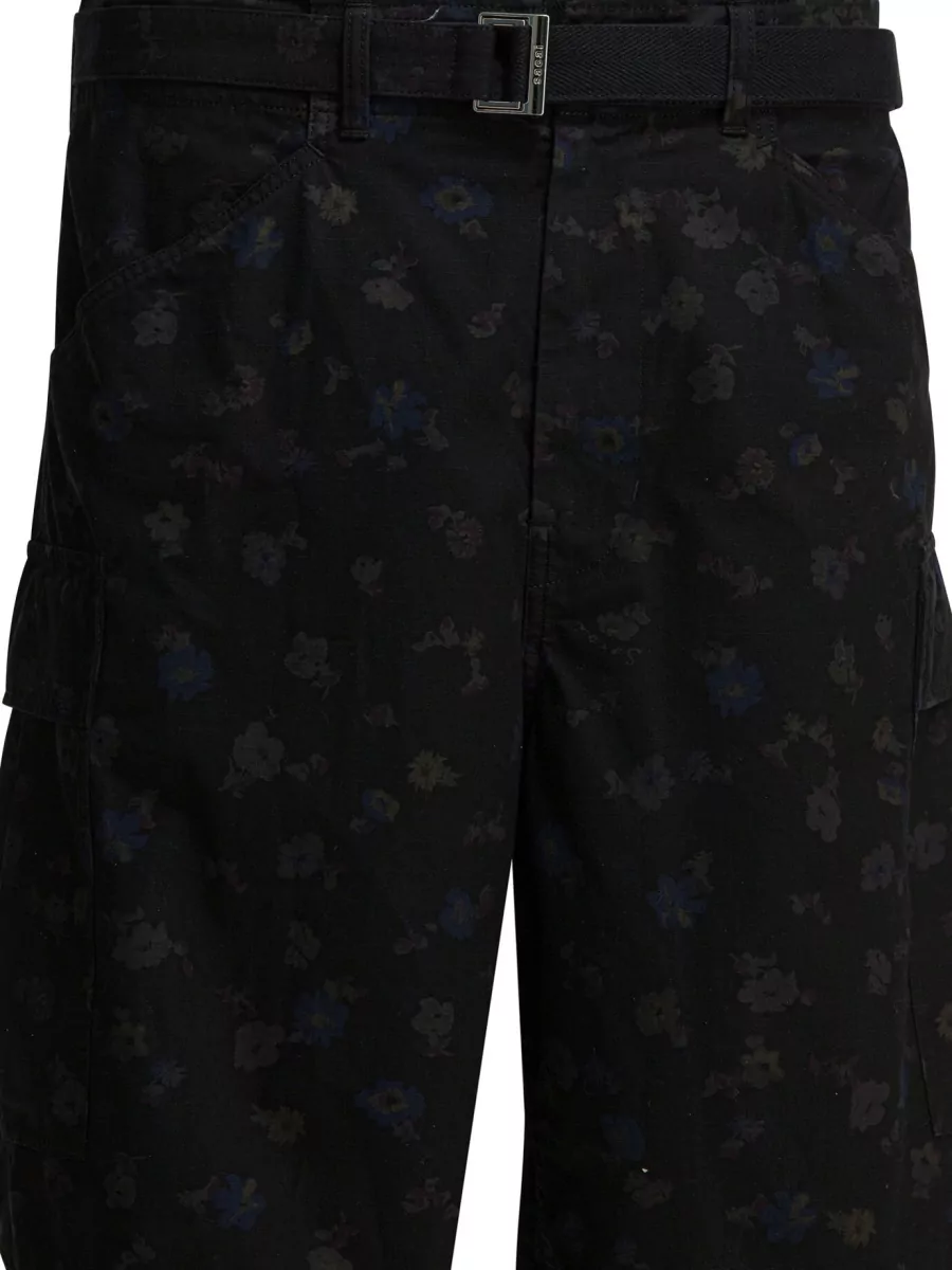 Sacai Cotton Cargo Shorts