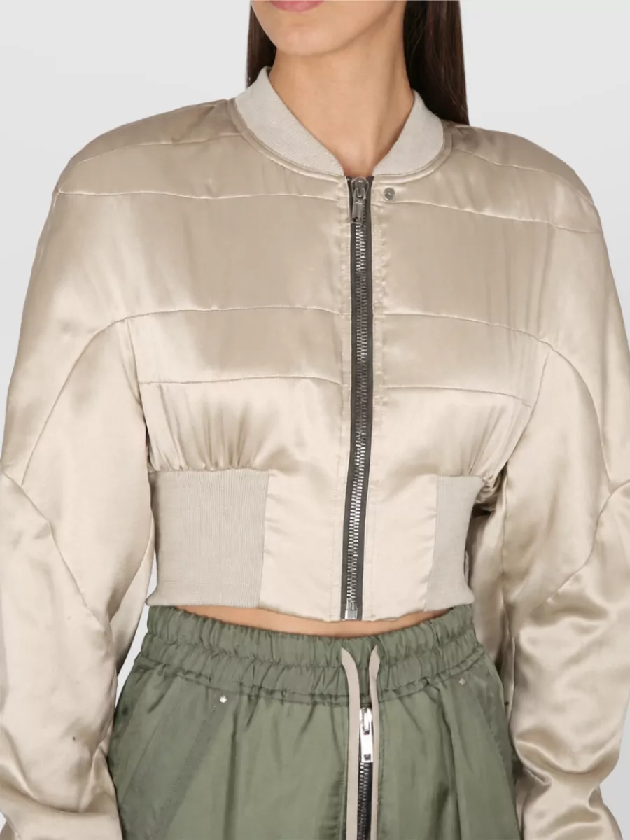 Rick Owens Silk Bomber Jacket