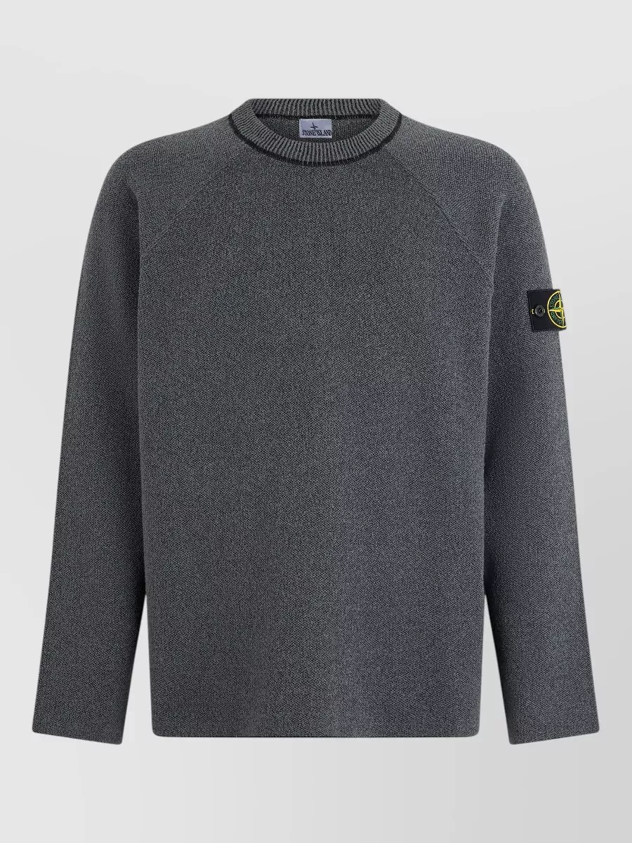 Stone Island Cotton Relaxed-Fit Crew-Neck Sweatshirt