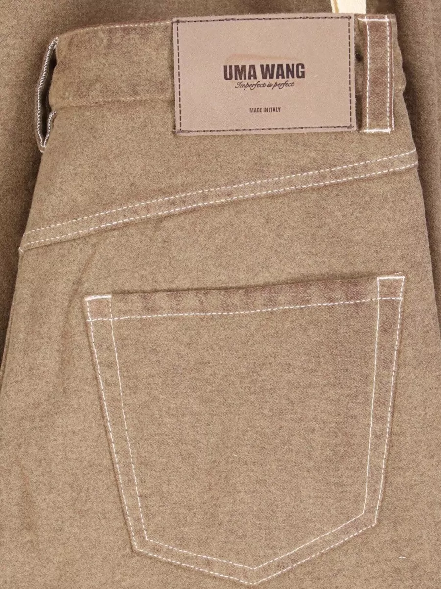 Uma Wang Straight-Leg Denim Trousers
