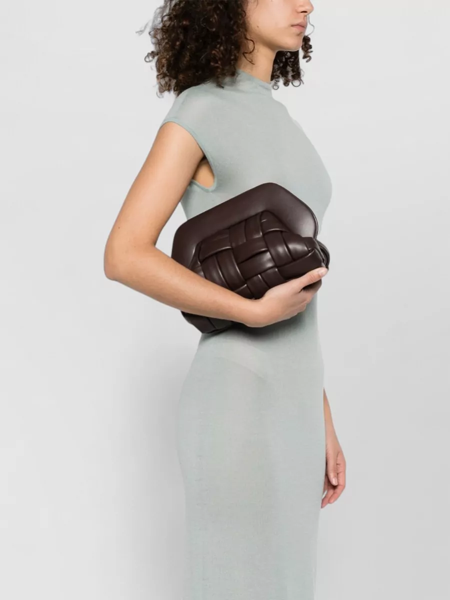 Themoiré Tia Weaved Clutch Bag