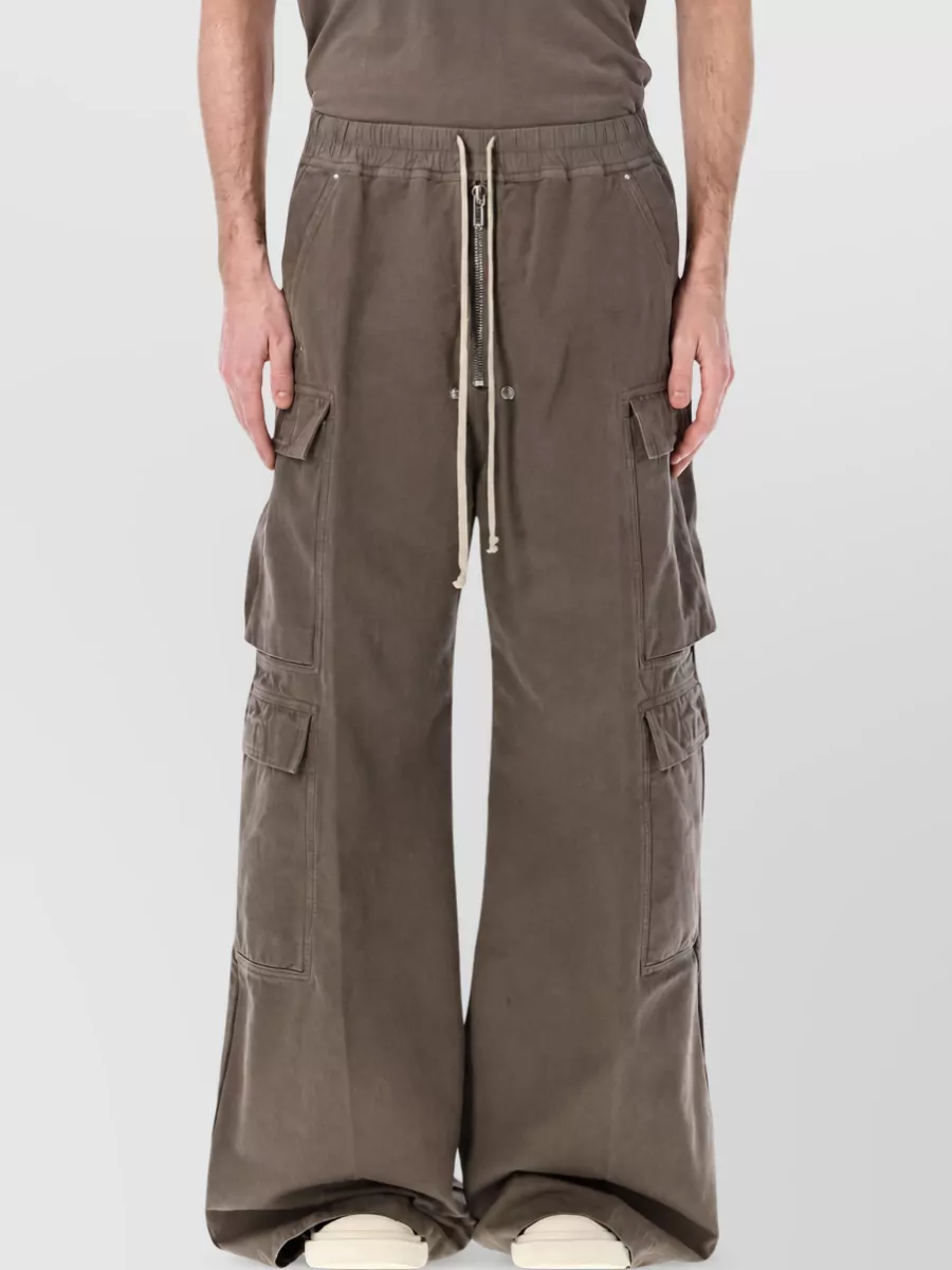 Rick Owens cotton cargo shorts