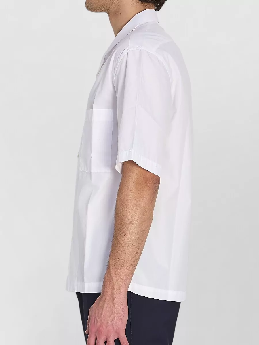 Barena Cotton Regular-Fit Camp-Collar Short-Sleeve Shirt