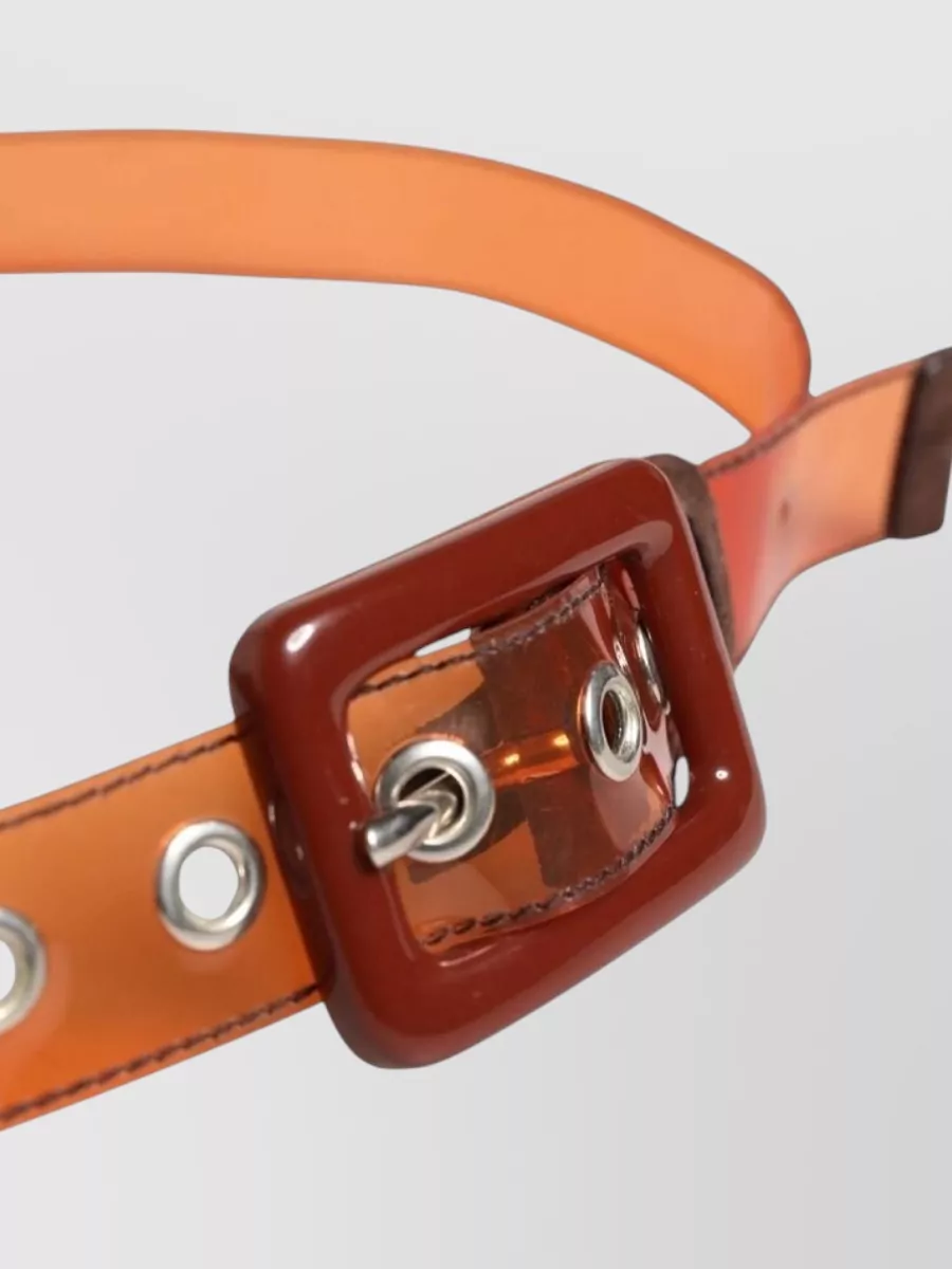 Miu Miu Pvc Waist Belt