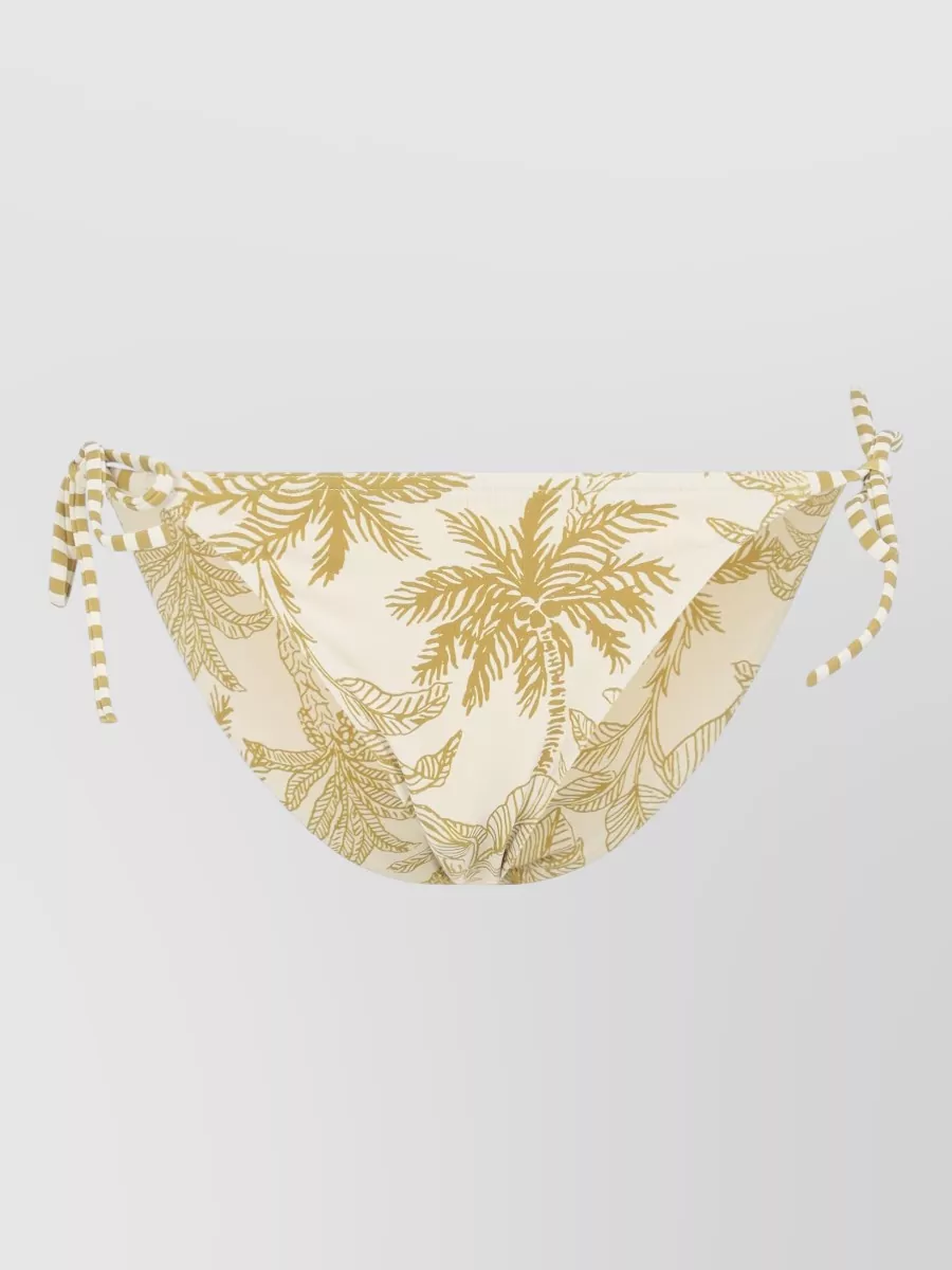 Eres Solarium Bikini Bottom Low Rise Ties Tropical