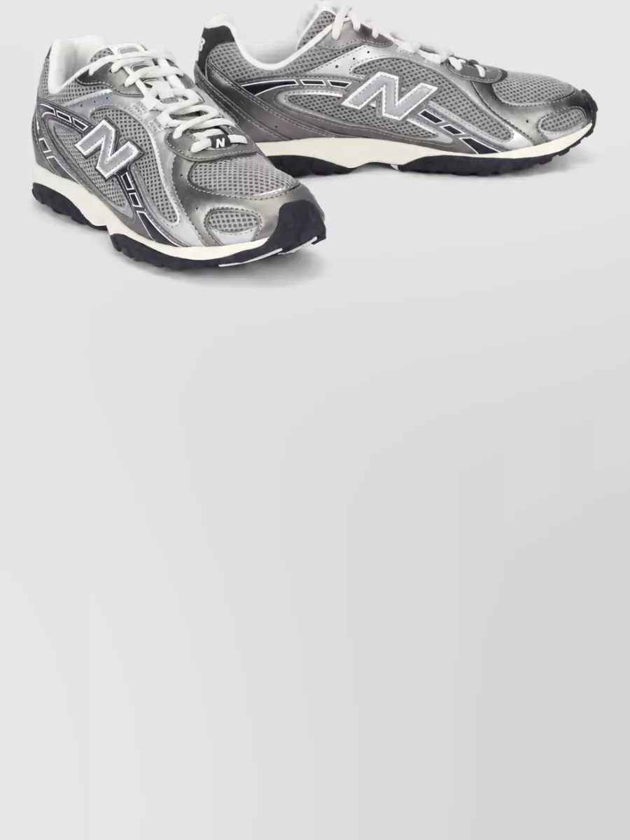 New Balance calfskin lace-up sneakers