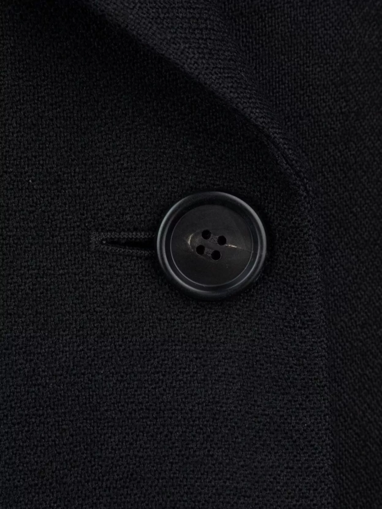 Prada Long Sleeve Double-breasted Coat With Notched Lapels