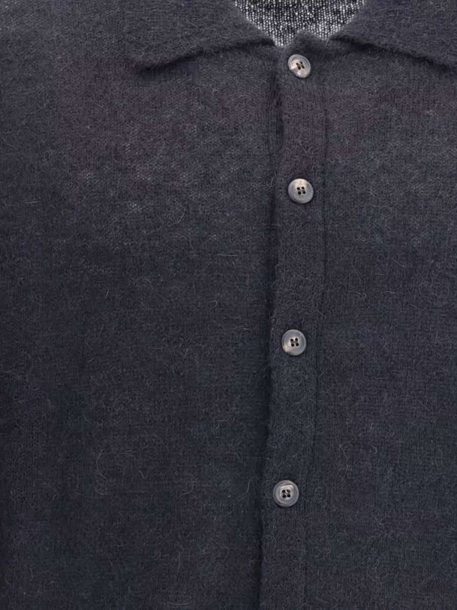 Our Legacy Alpaca Long-Sleeve Cardigan