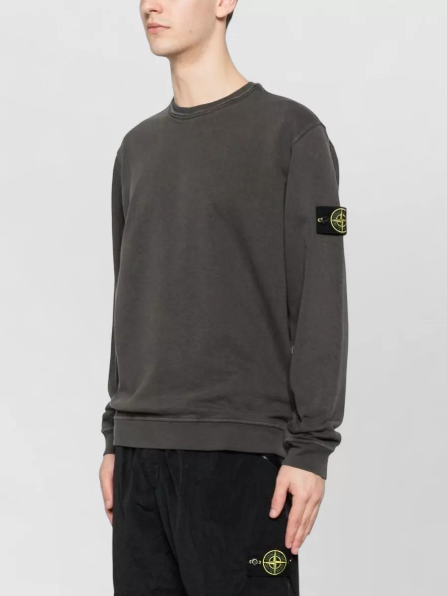 Stone Island Cotton Crewneck Sweatshirt