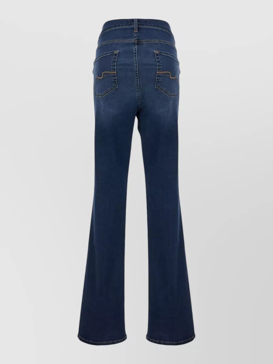7 For All Mankind Denim Flared Trousers