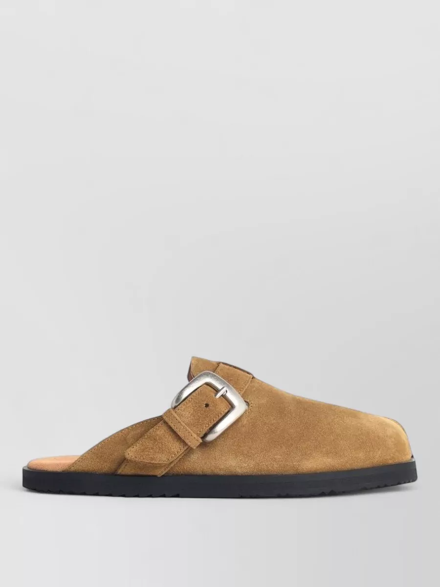 Maison Margiela Leather Tabi Mules
