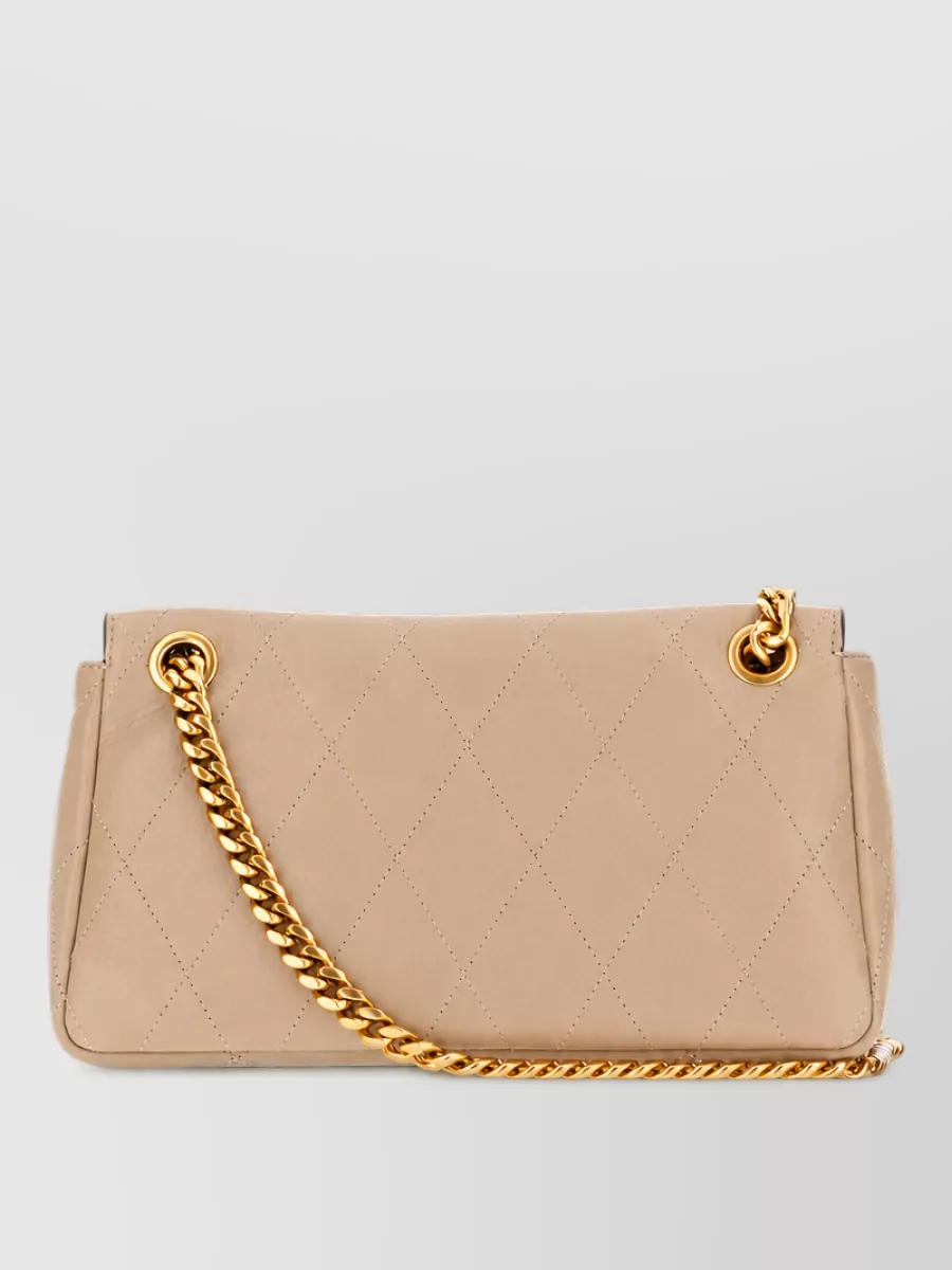 Tory Burch Eleanor leather clutch bag