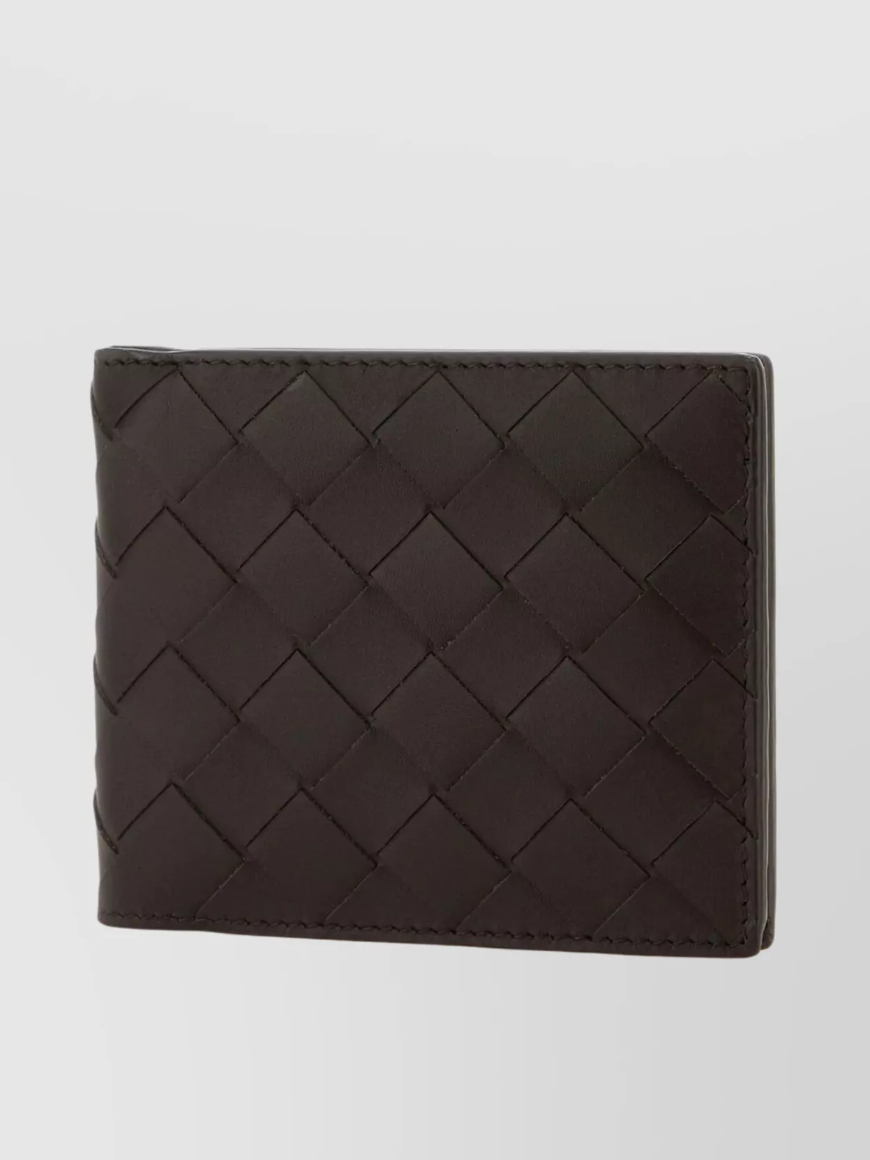 Shop Bottega Veneta Bi-fold Leather Wallet With Quilted Design