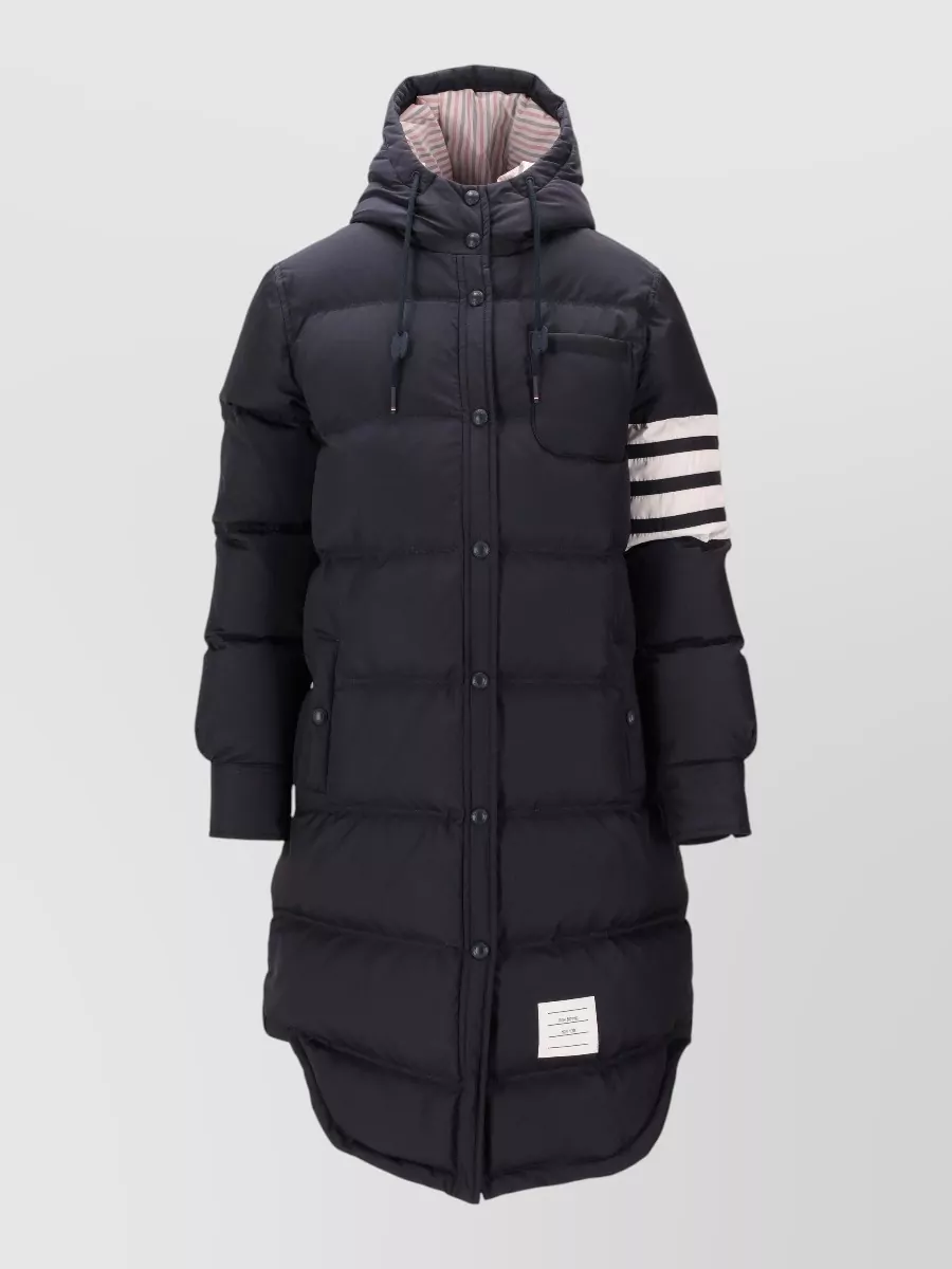 Thom Browne down hooded parka coat