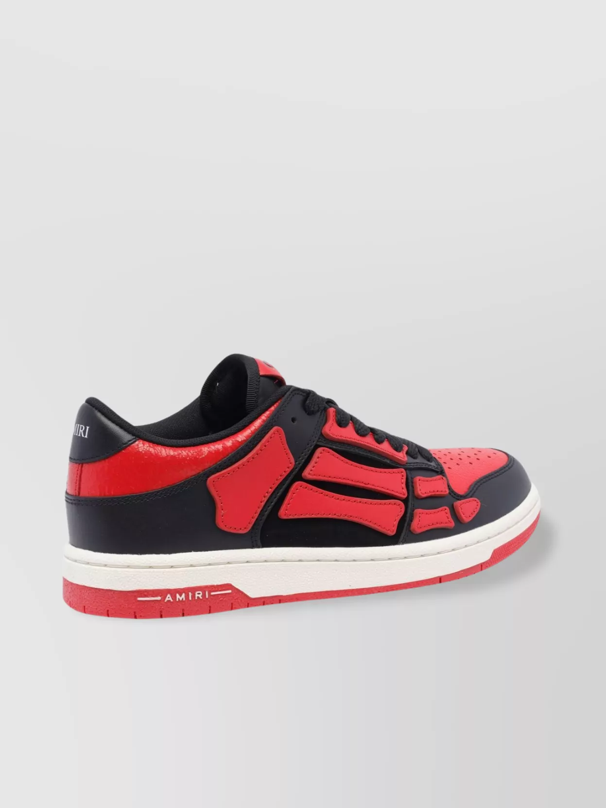 Amiri Low Top Leather Sneakers With Contrast Sole