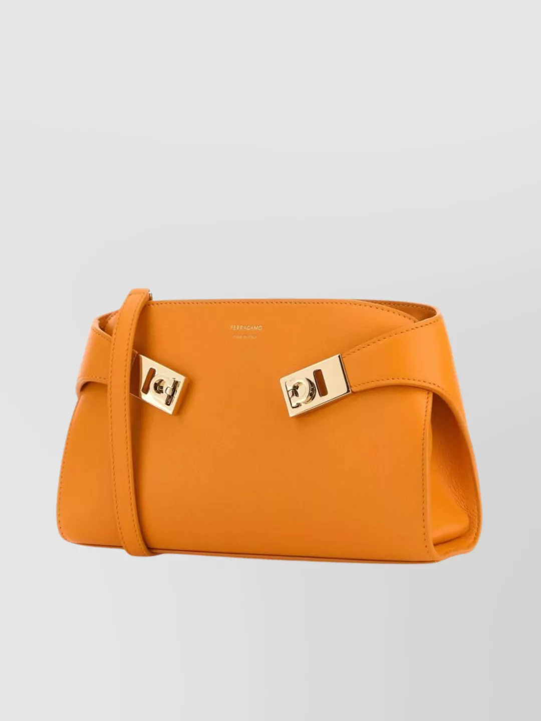 Ferragamo Leather Crossbody Bag Strap Adjustable