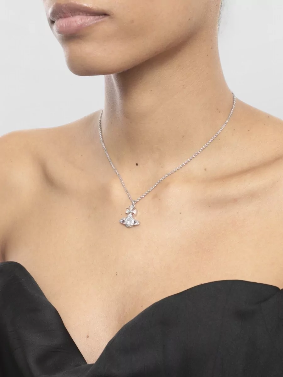 Vivienne Westwood Chain Link Necklace Adjustable Length Pendant