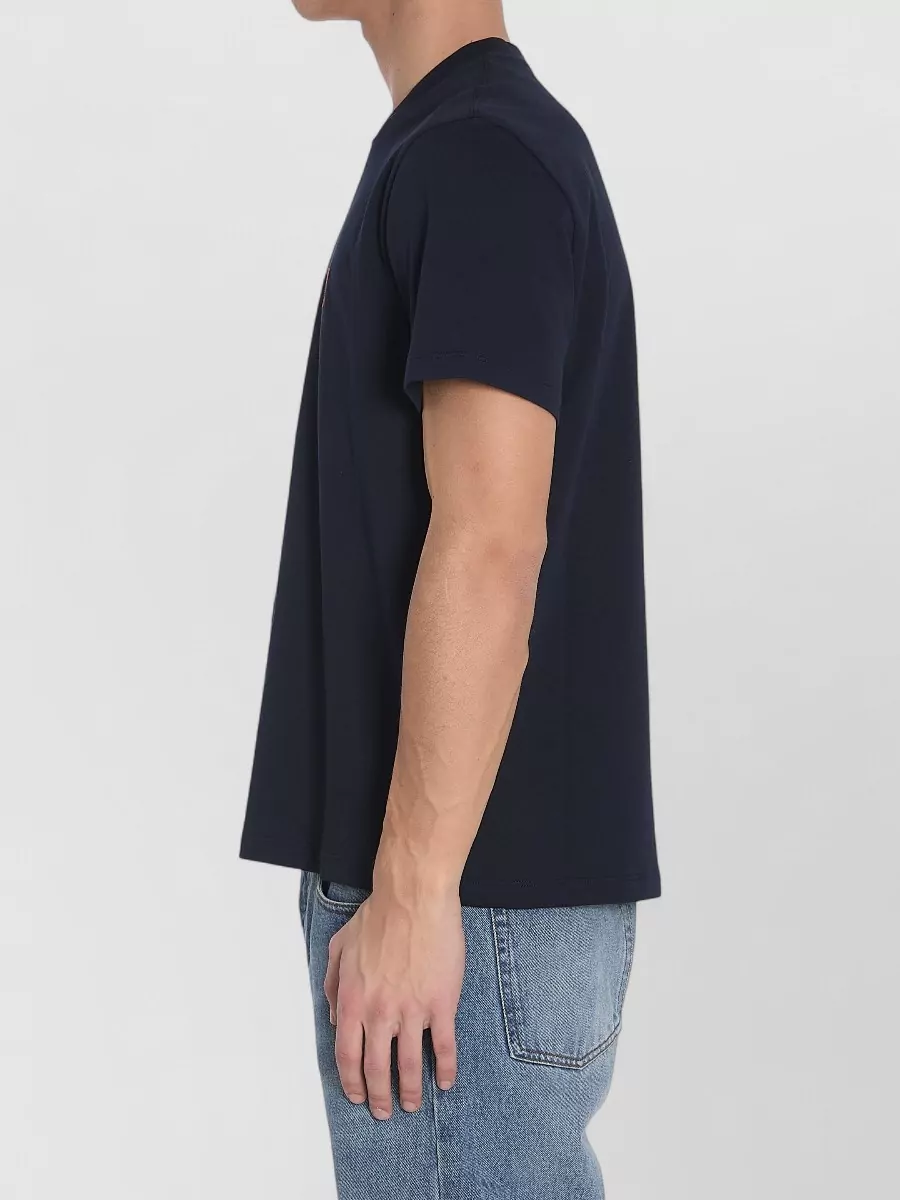 Ami Paris Ami De Coeur Crewneck Logo T Shirt