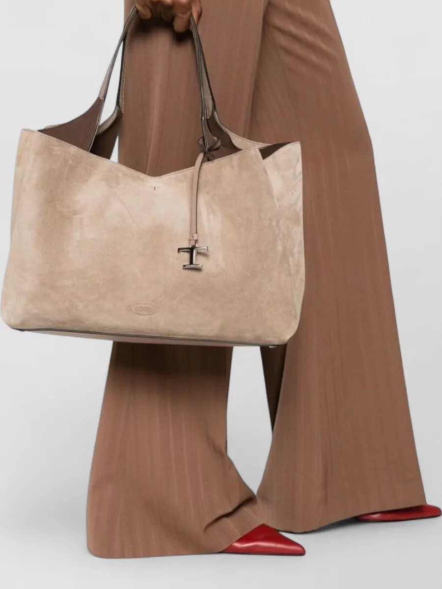 Tod's Medium Leather Tote Bag Top Handle