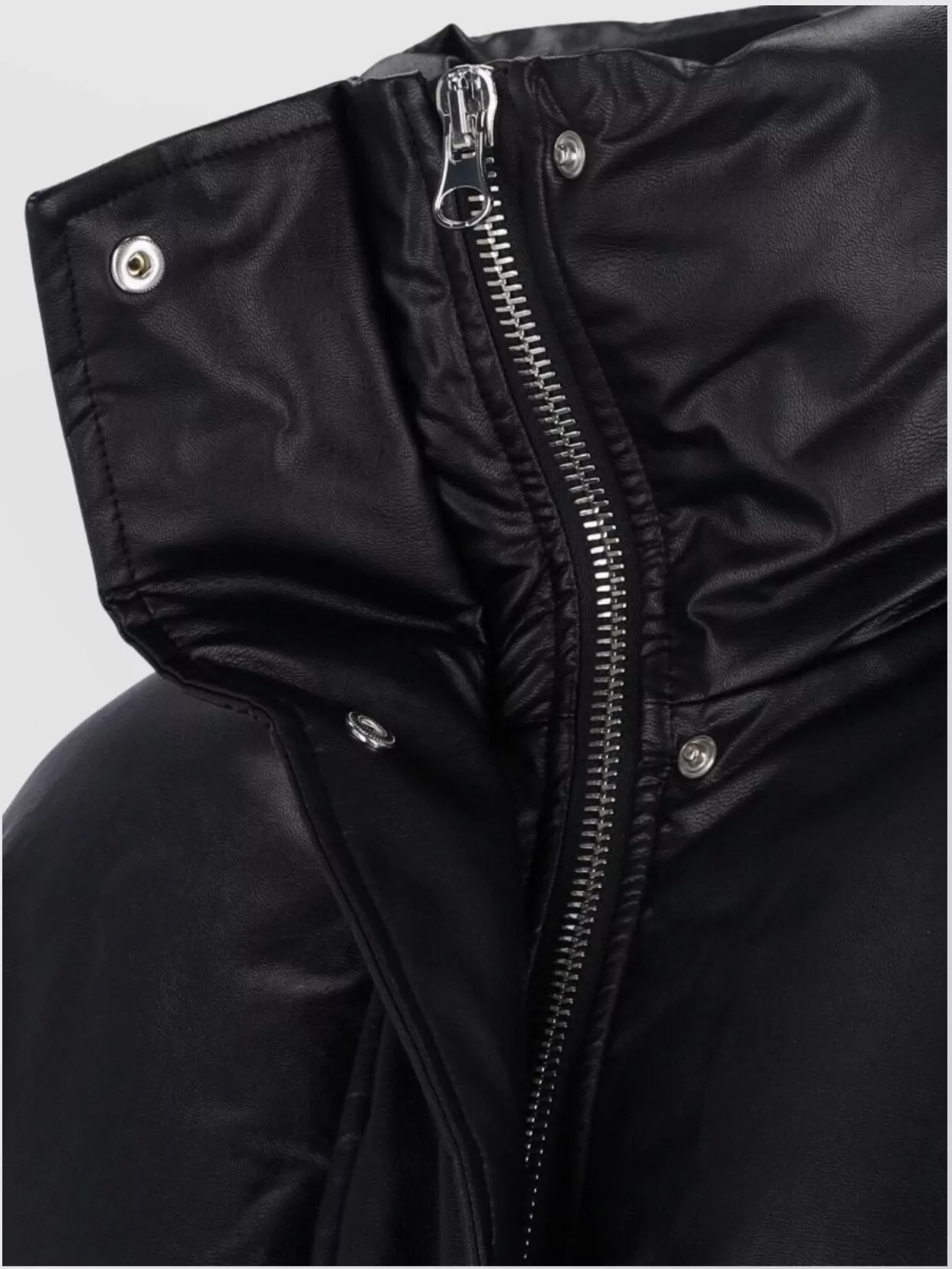 Mm6 Maison Margiela Quilted High Collar Jacket With Side Pockets