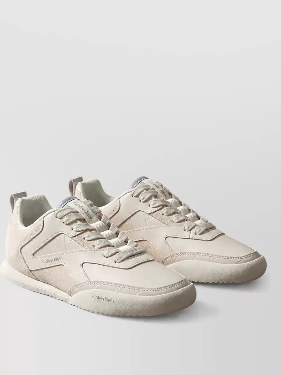 Calvin Klein leather lace-up shoes
