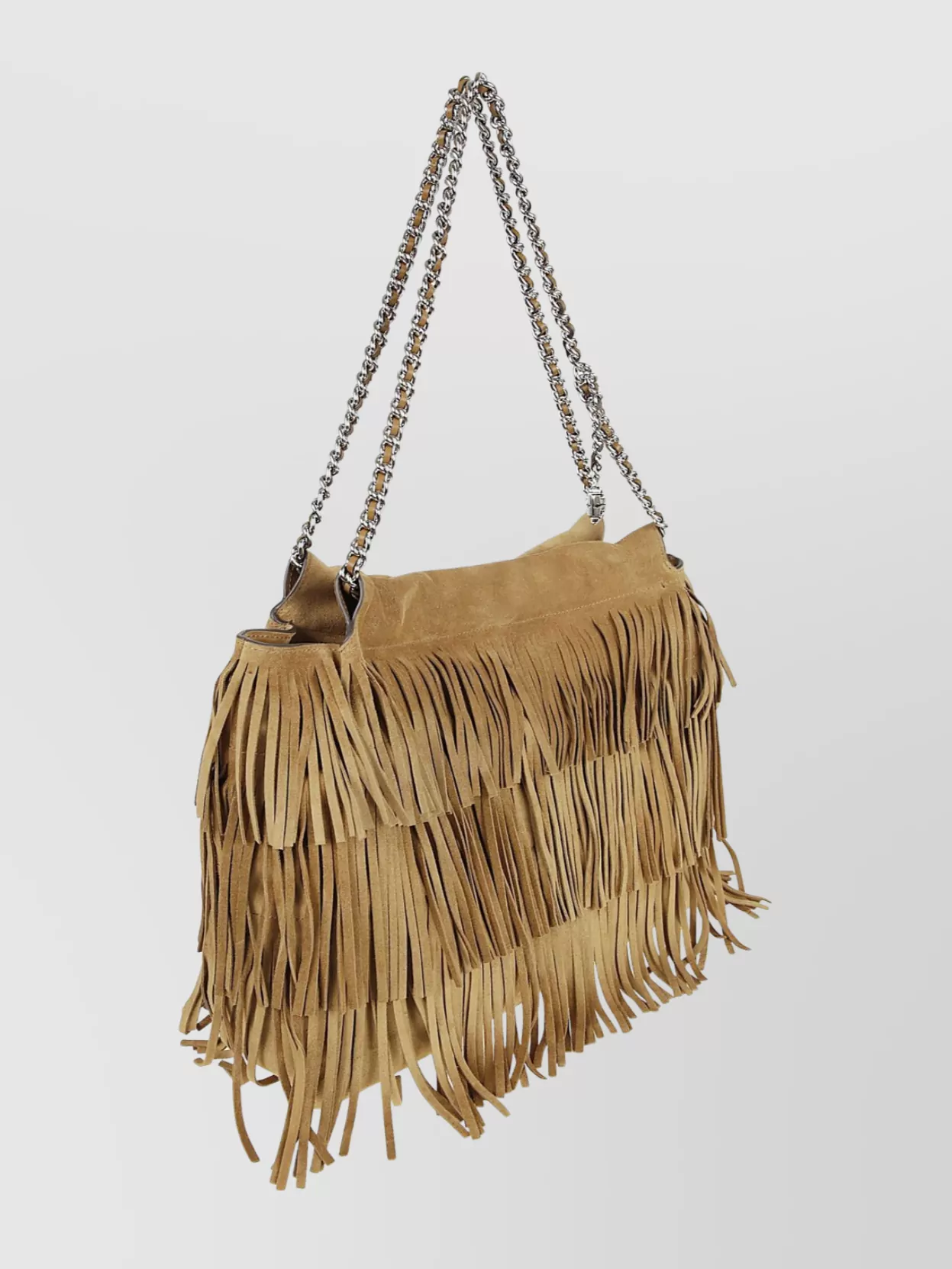 Tory Burch Fleming Fringed Tote Bag