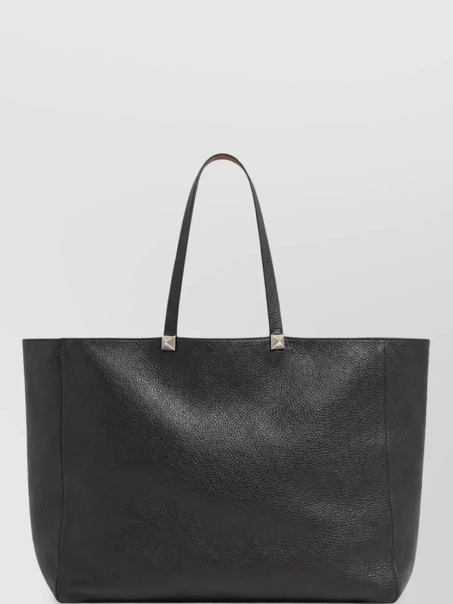 Valentino Leather Tote Bag