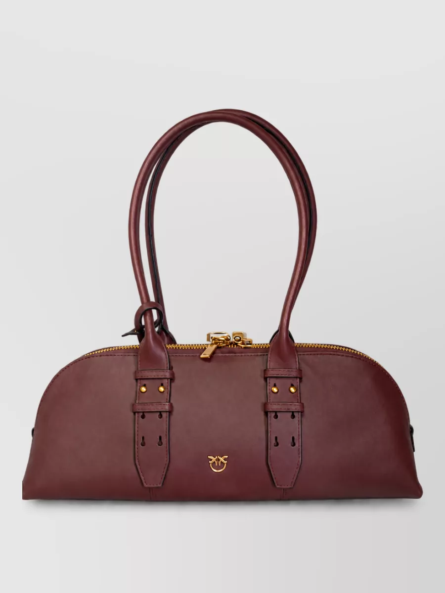 Pinko Leather Clutch Bag