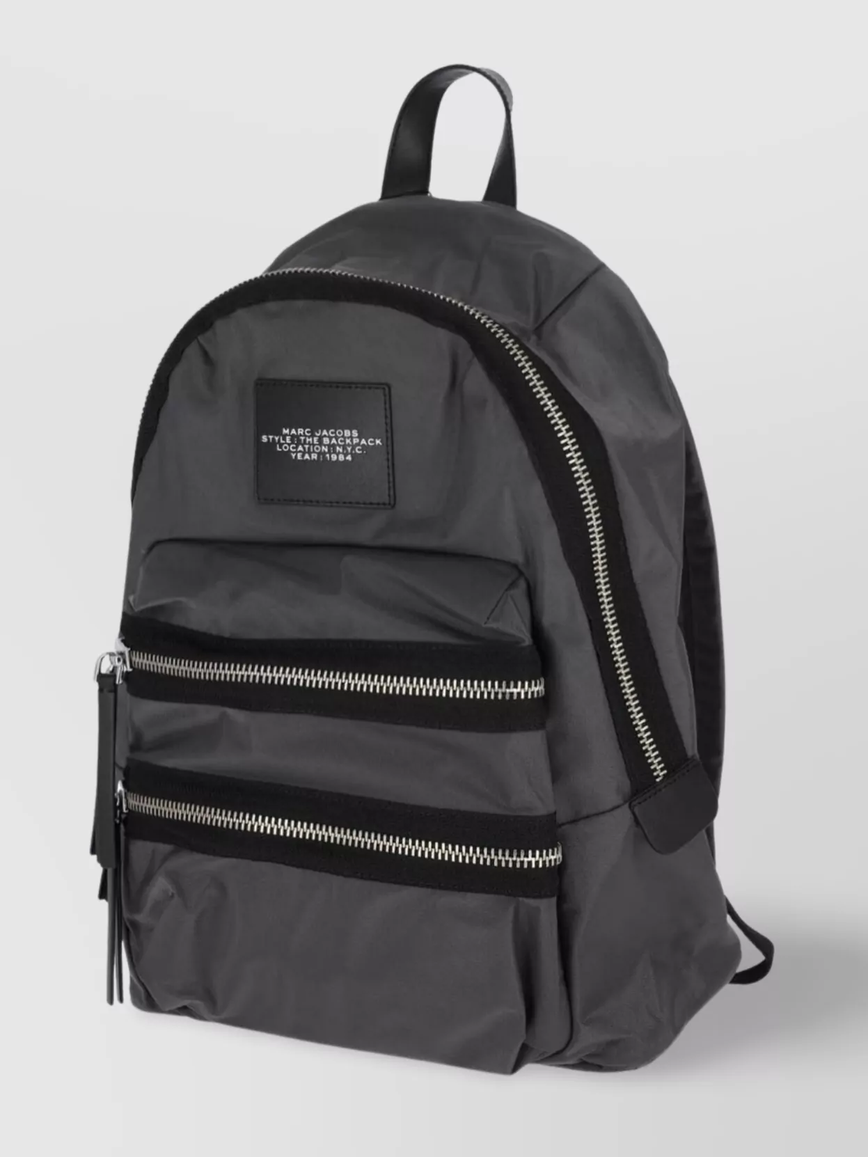 Marc Jacobs Zippered Front Pockets Top Handle Adjustable Straps
