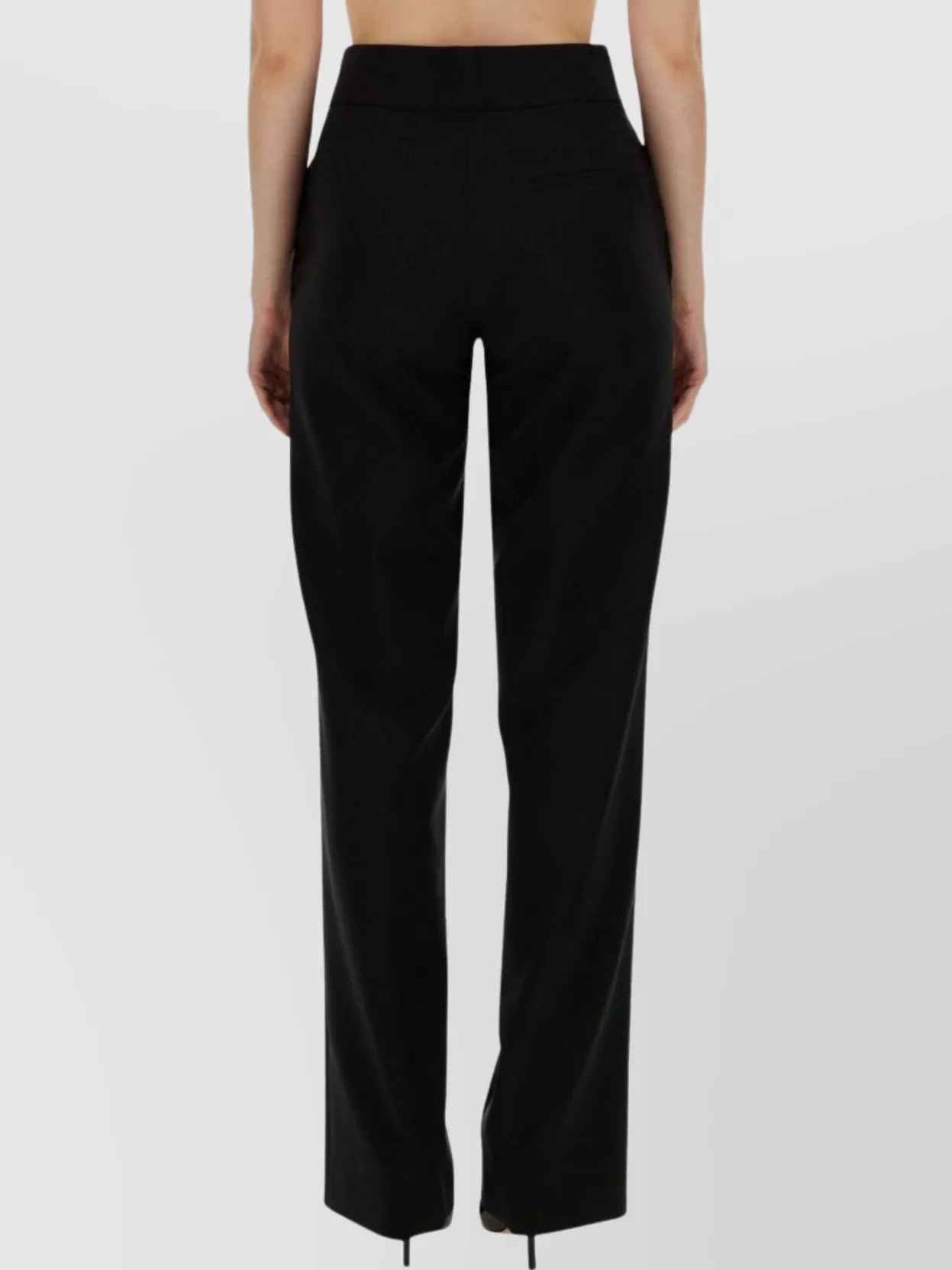 GENNY HIGH WAIST WIDE LEG TROUSERS 