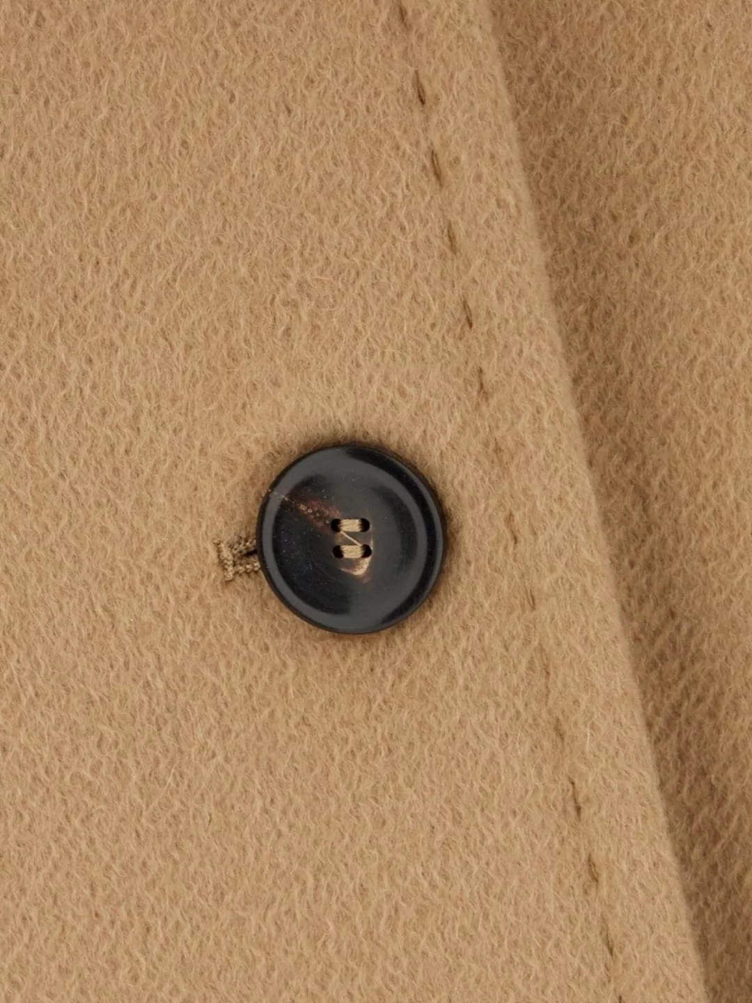 S Max Mara Cashmere Blend Coat Belted Waist