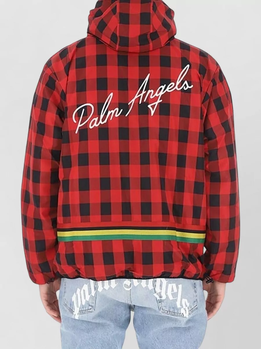 Palm Angels Printed Raincoat