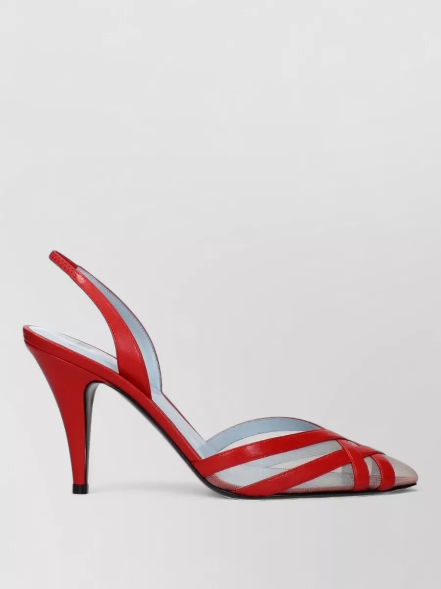 Valentino Garavani Leather Stiletto Heel Sandals