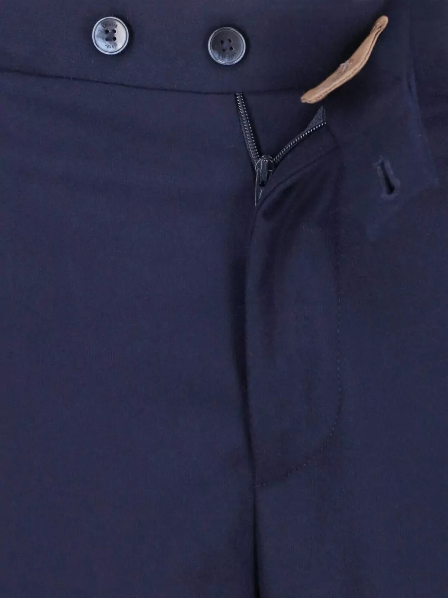 Briglia 1949 Virgin Wool Straight-Leg Tailored Trousers