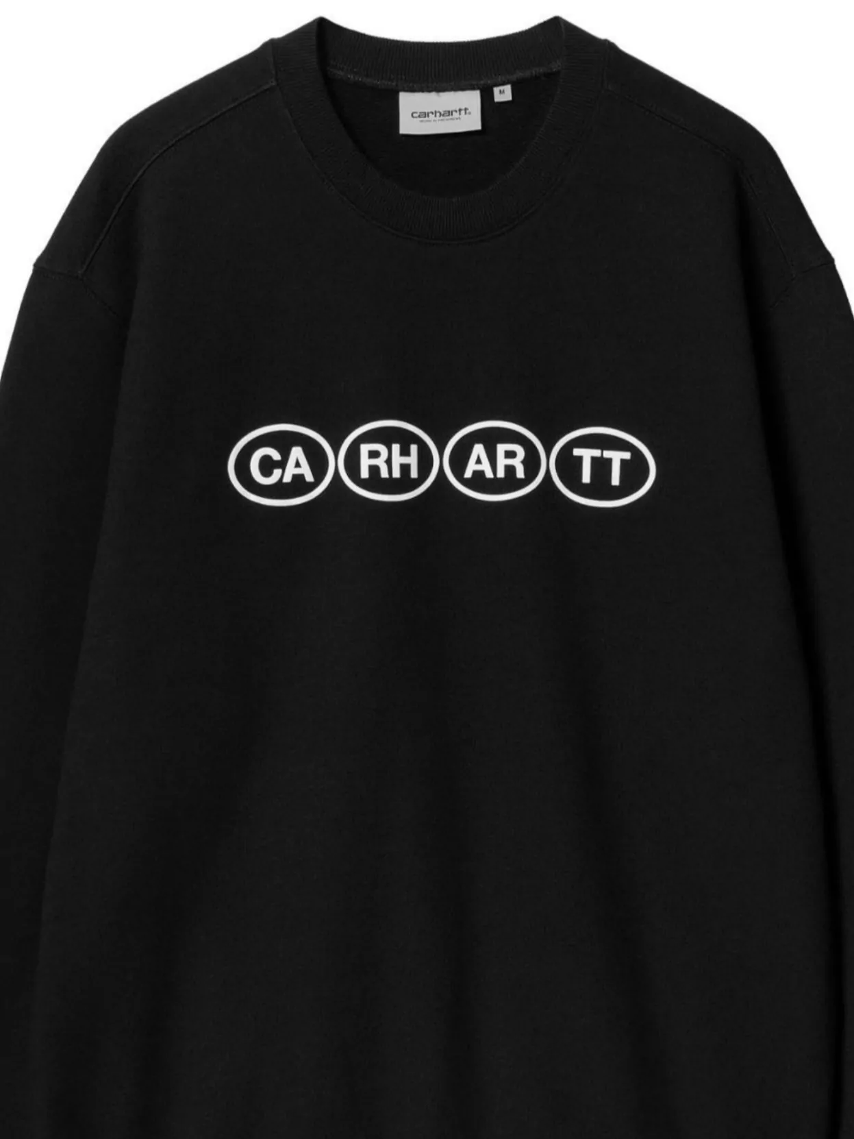 Carhartt Wip Cotton Crew Neck Sweater With Ribbed Finish