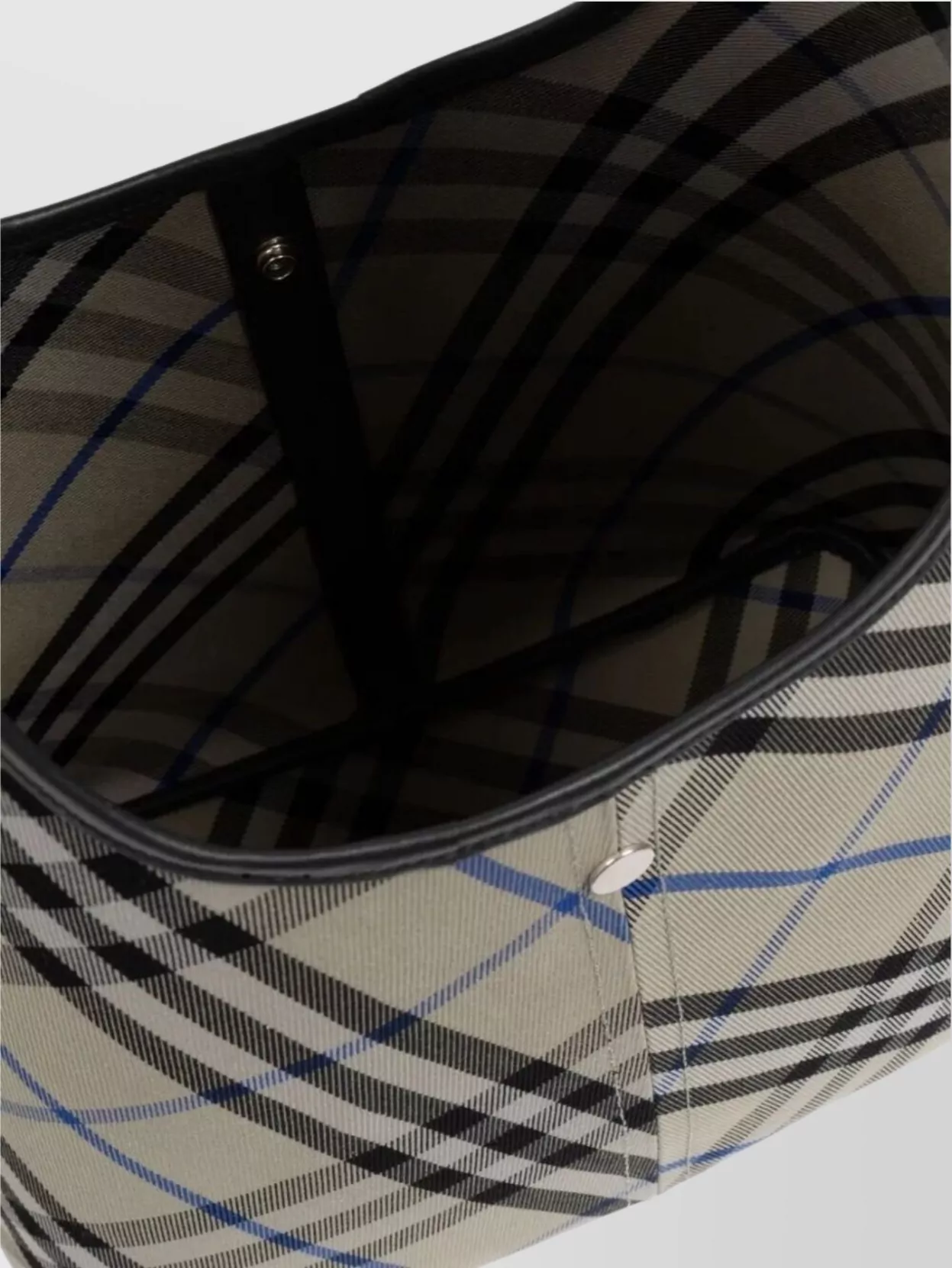 Burberry Check Pattern Shoulder Bag