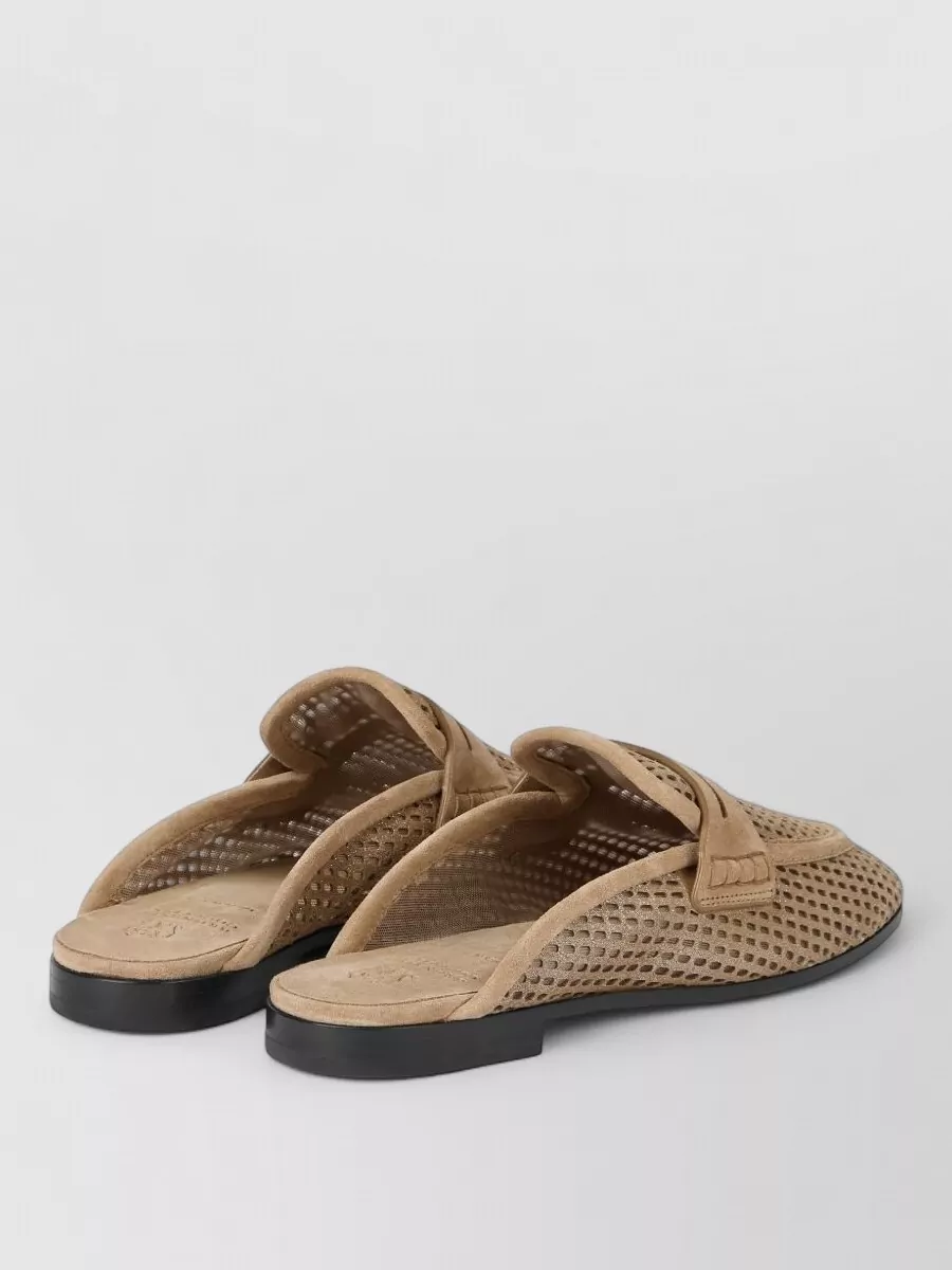 Brunello Cucinelli Leather Mules