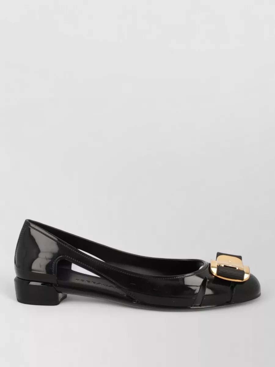 Ferragamo Jelly Ballerina Shoes