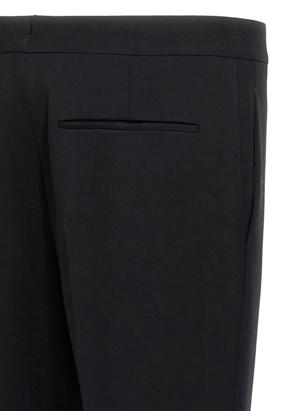Saint Laurent Pressed-crease Pleated Straight-leg Trousers