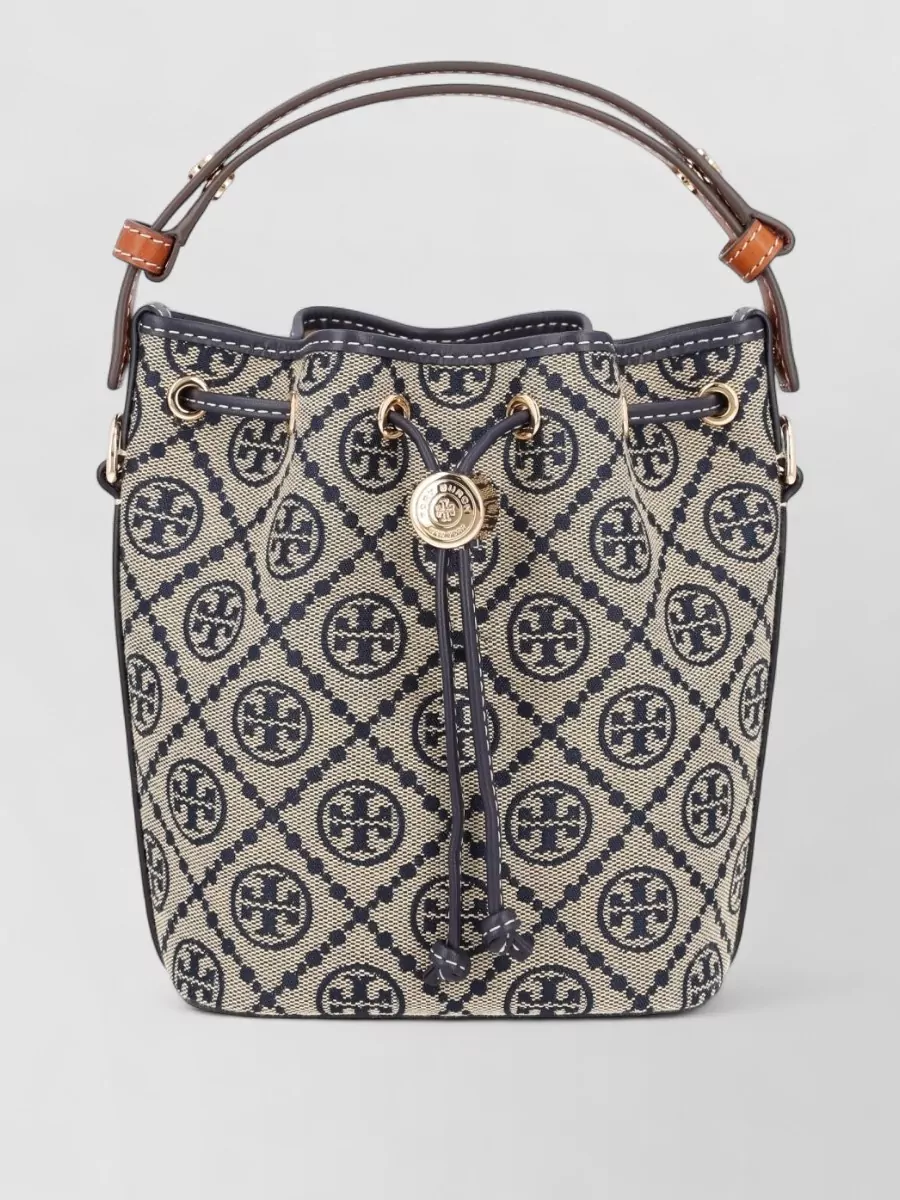 Tory Burch t monogram mini bucket bag