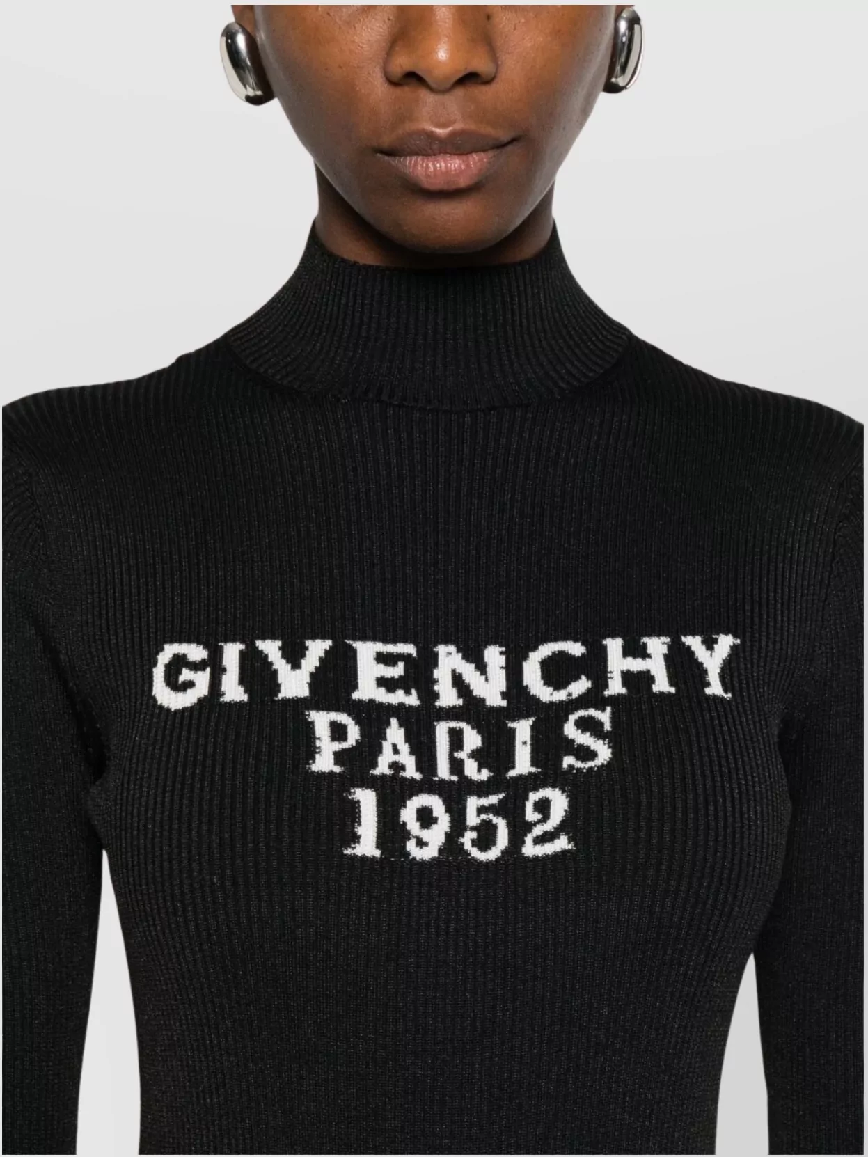 Givenchy Fitted Long Sleeve Turtleneck Bodysuit