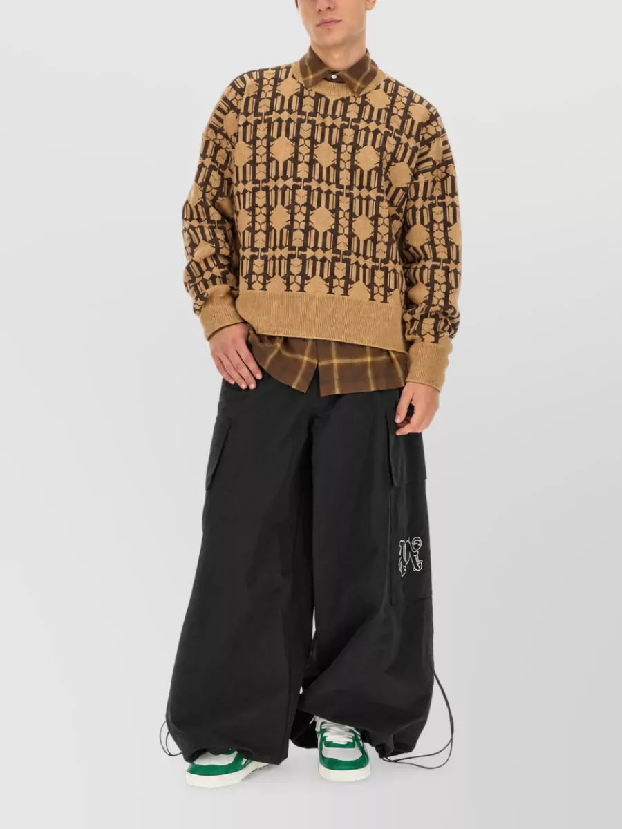 Palm Angels Jacquard sweater